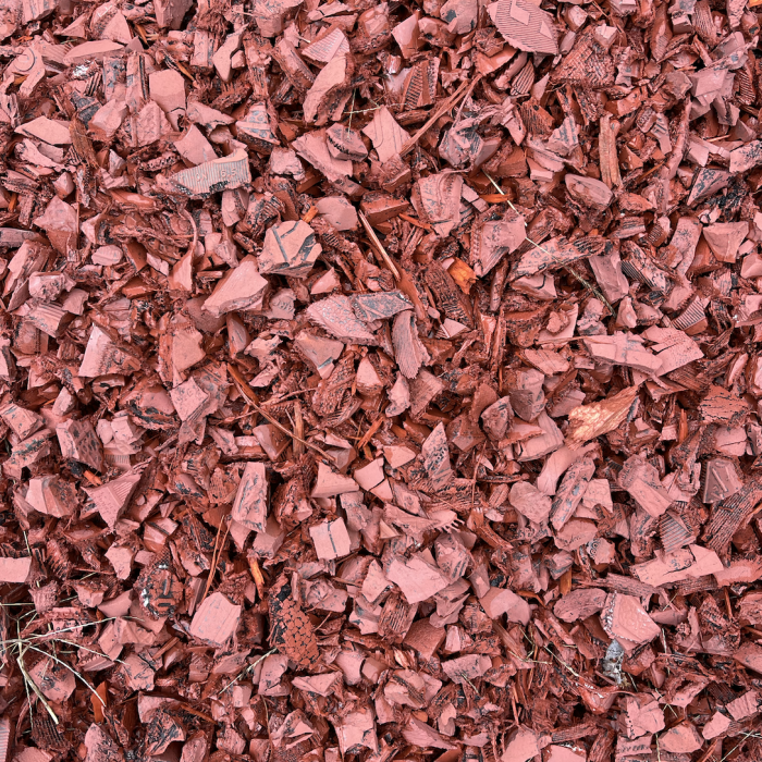 Red Rubber Mulch