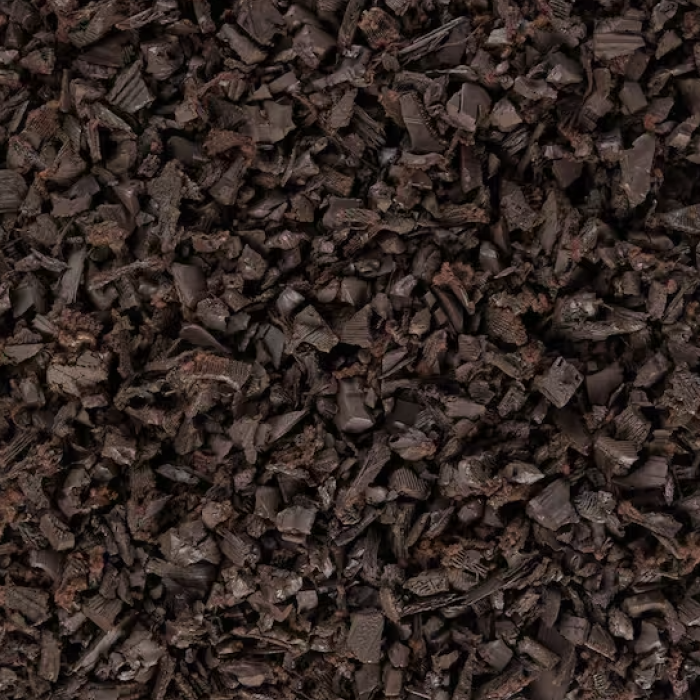 Brown Rubber Mulch